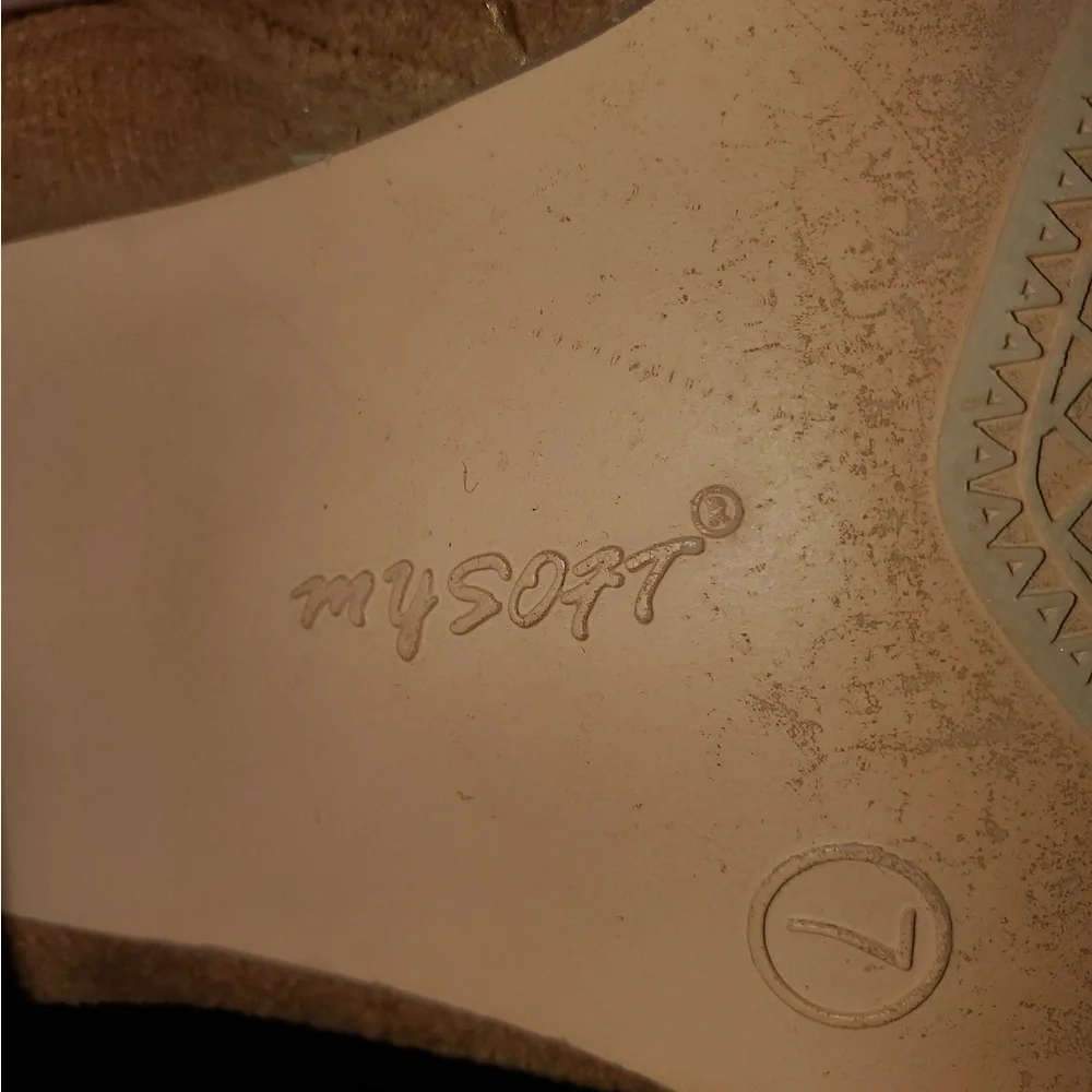 My Soft Suede Tan Knee-High Boots - Picture 9 of 12